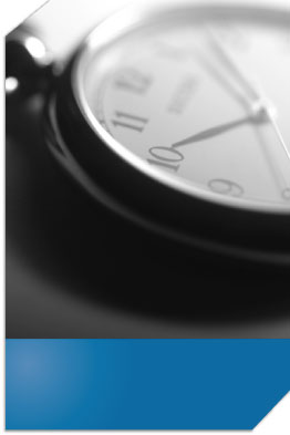 Silver pocket watch.